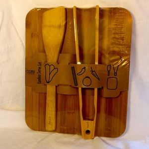 Core Bamboo Serve Set - Cause Box - NEW